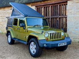 JEEP WRANGLER 2.8 GRD SAHARA POP TOP CAMPER 