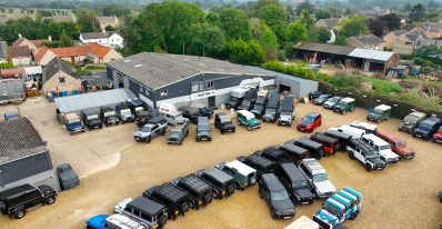 Nene Overland independent Land Rover specialist Peterborough exterior workshop